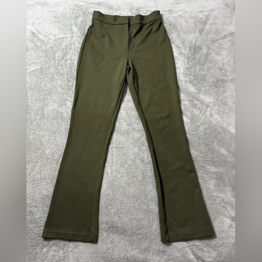 Max Mara Bootcut Trouser Ankle Pant Women’s Size 2 Green Work Dress Pant